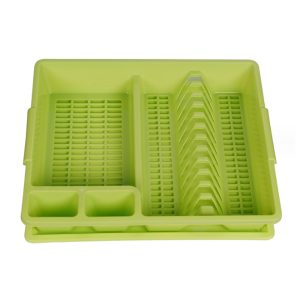 Dish Rack 45 x 38 cm with Drainer Tray - Image 6