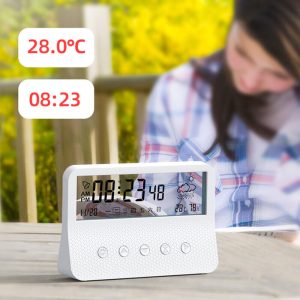 Creative Multifunctional Perspective Screen Alarm Clock SZ-805 - Image 3