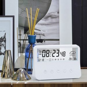 Creative Multifunctional Perspective Screen Alarm Clock SZ-805 - Image 4