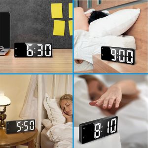 Cool Gift, Wide LED Alarm Clock SZ-810 - Image 5