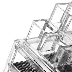 Acrylic Cosmetic Organizer, 4 Drawer Set #8804-1 - Image 4