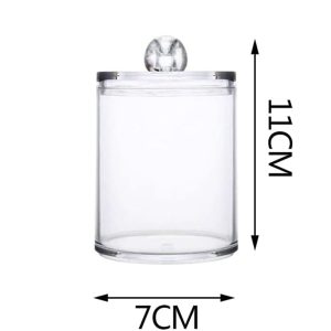 Acrylic Cosmetic Organizer, Ear Stick Swabs Holder #2212 - Image 5