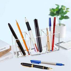Acrylic Cosmetic Organizer, Makeup Brush Holder #2206 - Image 3