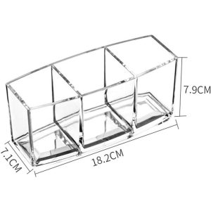 Acrylic Cosmetic Organizer, Makeup Brush Holder #2206 - Image 6