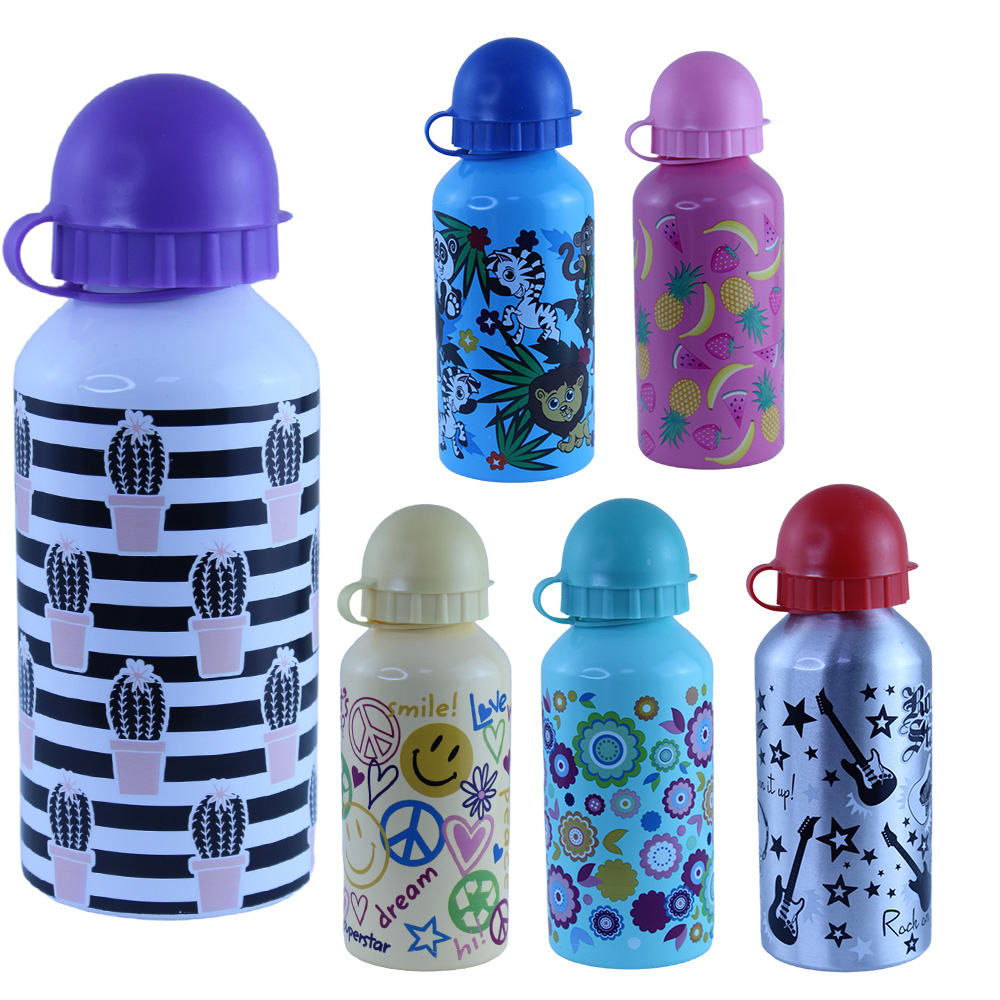 School and Sports Stainless Steel Water Bottle 400ml - TezkarShop ...