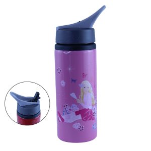 School and Sports Aluminum Water Bottle 700ml with Straw Lid - Image 6