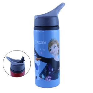 School and Sports Aluminum Water Bottle 700ml with Straw Lid - Image 5
