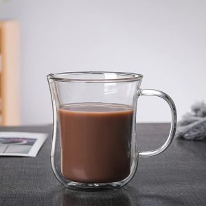 220ml Latte Double Wall Cappuccino Glasses (D8 X H9.5)CM - Image 4