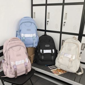 School Backpack with Reflector Strips - Image 3