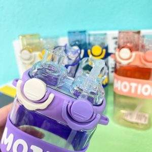 550ML Kids School Water Bottle with Straw - Image 3