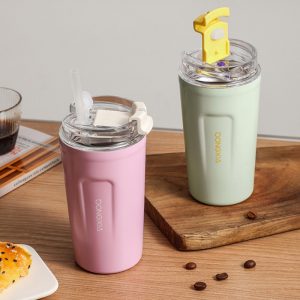 Stainless Steel Vacuum Mug Double Layer 300ml - Image 3