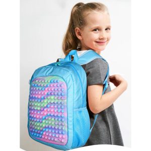 Pop It Fidget Toys Camouflage Backpack Silicone - Image 7