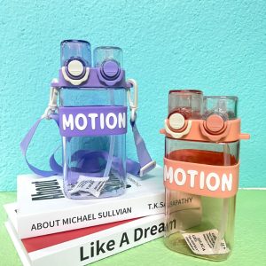 550ML Kids School Water Bottle with Straw - Image 5