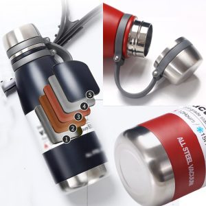 304 Stainless Steel Vacuum Insulated Bottle for Hot/Cold Drinks - Image 5