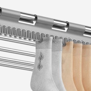 Heavy Duty Portable Double Clothes Drying Stand 77cm - Image 6