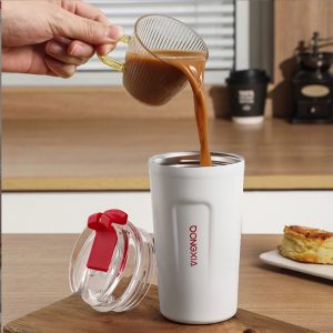 Stainless Steel Vacuum Mug Double Layer 300ml - Image 4