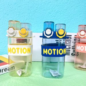 550ML Kids School Water Bottle with Straw - Image 4