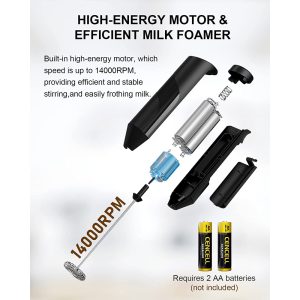Milk Frother Electric Handheld - Image 7