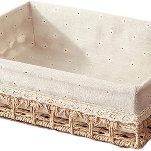 3 PCS Storage Basket Rattan Set - Image 4