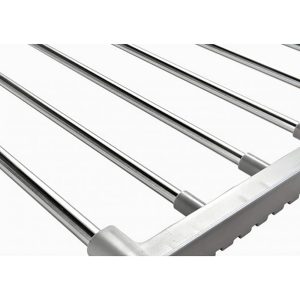 Heavy Duty Portable Double Clothes Drying Stand 77cm - Image 3