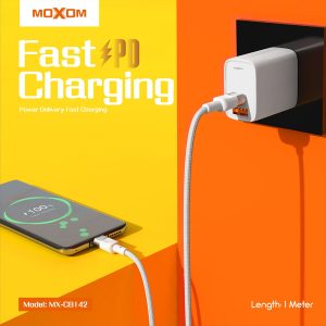 Moxom MX-CB142, 60W Premium PD Type-C to Type-C Data Cable - Image 6