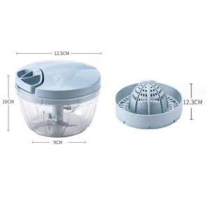 Hand Chopper 3 Blades 500ml + Juicer - Image 3