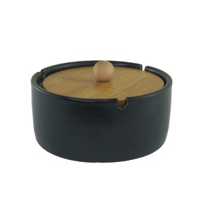 Ceramic Ashtray with Lids - Image 6