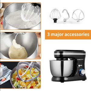 SOKANY Master Stand Mixer with 8 Speeds SK-271 - Image 2