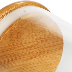 Glass Jar Containers with Bamboo Lids - Image 6