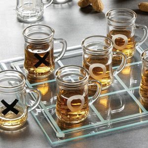 Tic-Tac-Toe Shot Glass Game 30 Cm Board - Image 2
