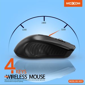Moxom MX-MS17, 4 Keys Wireless Mousse - Image 3
