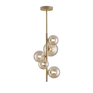 Wofi Villa 014 Deckenleuchte Chrom Ceiling Light - Image 1