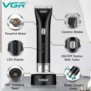 VGR V-185, Hair Clippers & Beard Trimmer - Image 6