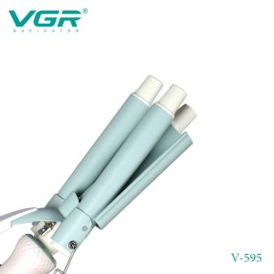 VGR V-595, Professional Wavy Hair 3 Barrels Curling Iron - Image 3