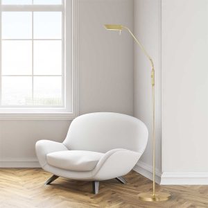 Wofi Cory 321 Floor Lamp 1x8W, Crom Mat - Image 3
