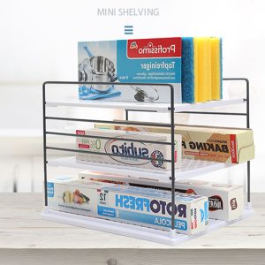 Kitchen Wrap Organizer Rack - Image 3