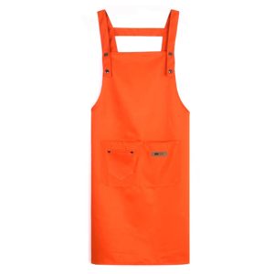 Apron YURILIFE With Pocket Waterproof and Oil Proof for Home Kitchen - Image 5