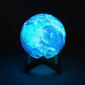3D Print LED Earth Light with Stand, Touch Control - Image 4