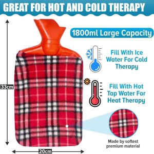 2000ml Polar Cover+PVC Bag Hot Cold Warmer Relaxing (L32 x W20)cm - Image 4
