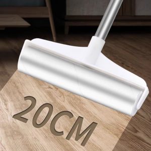 Pet Hair Remover Roller Paper Mop Stick - Image 5