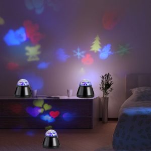 Table RGB LED lamp Winter 4W with winter motifs - WOFI - Image 3