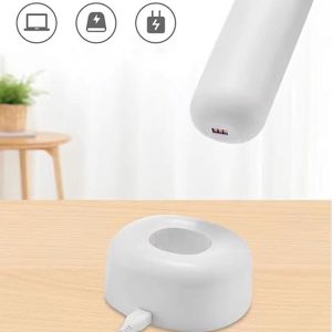 DP 2 in 1 Wireless Charger Fly Mosquito Swatter Racket 834-White - Image 5
