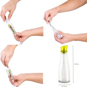 Oil Dispenser Bottle with Infuser 500ml - Image 4