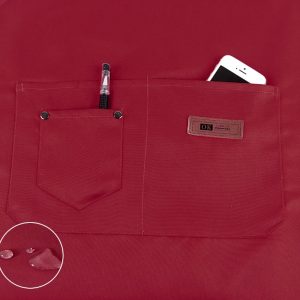 Apron YURILIFE With Pocket Waterproof and Oil Proof for Home Kitchen - Image 3
