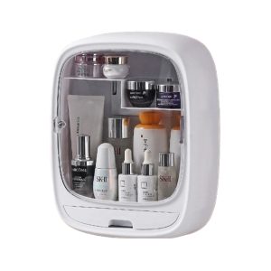 Wall Hanging Cosmetics Storage Box - White - Image 2