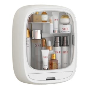 Wall Hanging Cosmetics Storage Box - White - Image 1