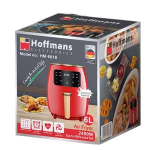 Hoffmans HM-6018, Touch Screen Air Fryer 6 Ltr - Image 2