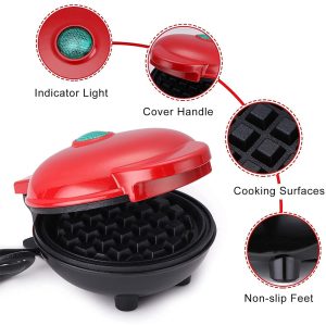 Jamaky JMK2020 - Mini Waffle Maker - Image 2