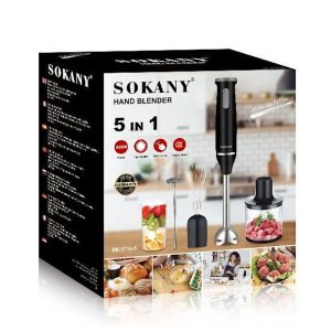 Sokany Sk-1714-5, Hand Blender 5 in 1, 800W - Image 2