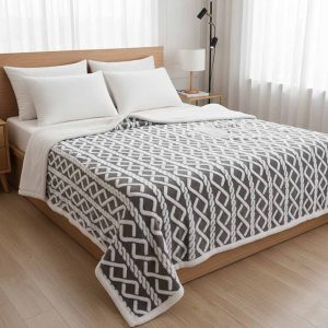 Sherpa Blanket Fluffy Soft Double Sided 200x230cm